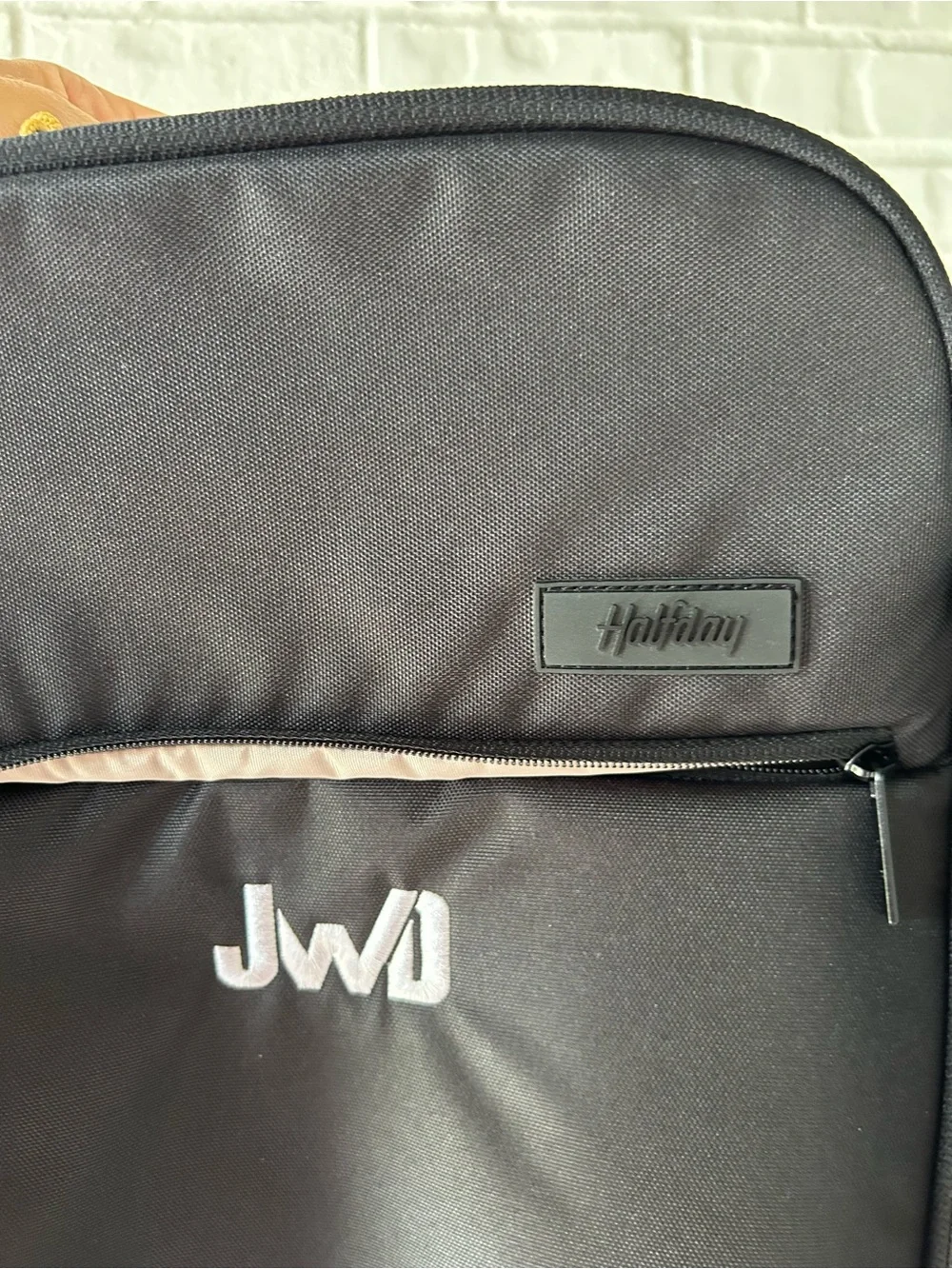 Halfday backpack initials